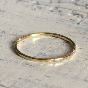 14k Gold Filled Ring, handcrafted